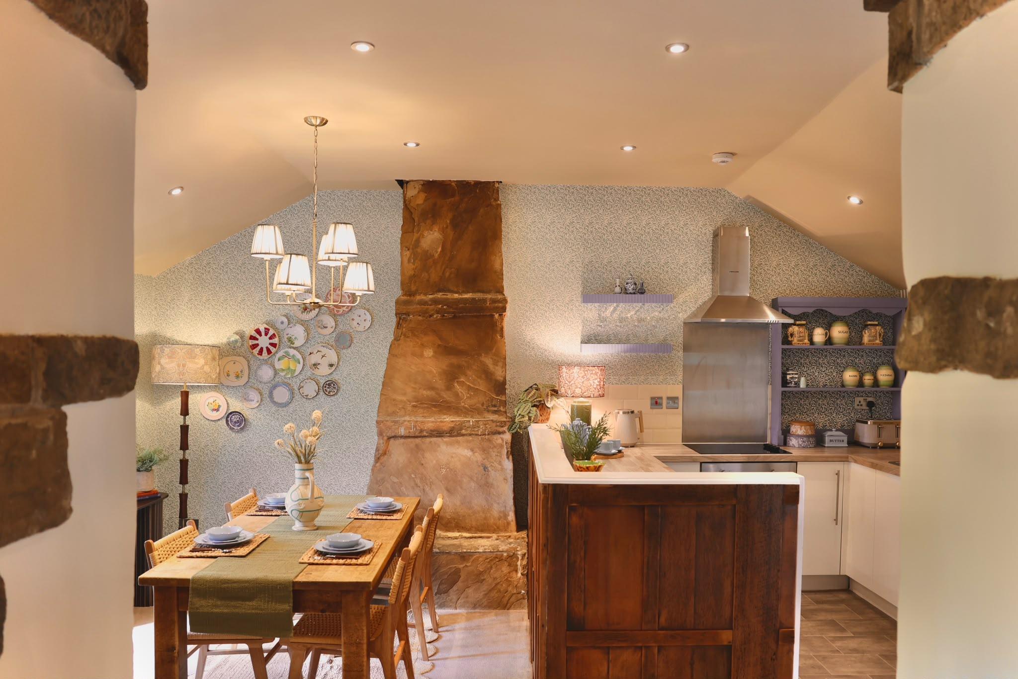 Kitchen and dining